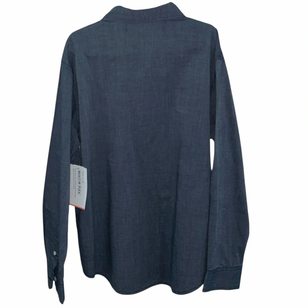 Old Navy Boys’ Blue Button Down Shirt 10/12